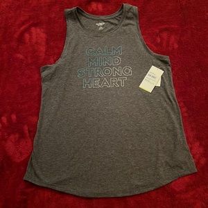 New with tags! Woman’s (M) Fitness Tank by Old Navy (Gray)